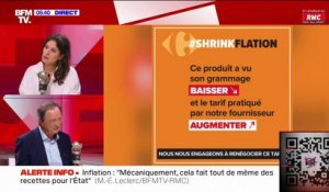 Shrinkflation: pour Michel-Edouard Leclerc, mettre des étiquettes pour informer le consommateur "est une bonne initiative"