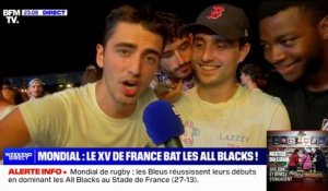 Mondial de rugby: les Bleus réussissent leurs débuts en dominant les All Blacks au Stade de France (27-13)