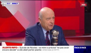 Alain Juppé: "Il y a une grande différence entre Édouard Philippe et moi, c'est qu'il est sans doute candidat à la présidentielle et pas moi"