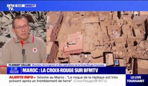 Maroc: pour le directeur des opérations de la Croix-Rouge, "acheminer de l'eau, des tentes et des abris, c'est la priorité"