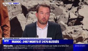 Séisme au Maroc: "Nous avons collecté plus de 2 millions d'euros", indique Alexandre Giraud (directeur du mécénat de la Fondation de France)