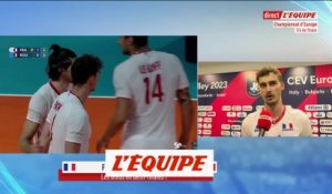 Patry : «On a été solides» - Volley - Euro (H)