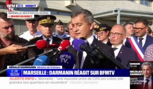 Règlements de compte: Gérald Darmanin affirme que "chaque Français a une part des responsabilité en arrêtant de consommer de la drogue"