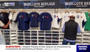 Mondial de rugby: 200.000 maillots du XV de France vendus depuis le début de la compétition