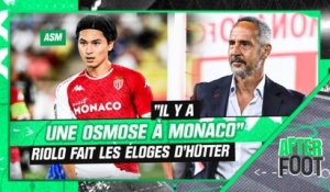 ASM : "Il y a une osmose en ce moment à Monaco", Riolo fait les éloges d'Hütter et de Minamino