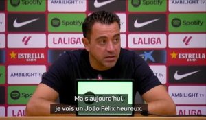 5e j. - Xavi : "João Félix est heureux et veut aider l'équipe"