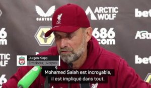 Klopp : "Salah est incroyable, c'est un joueur clé"