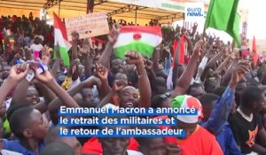 Niger : Emmanuel Macron annonce le retrait des troupes françaises et le retour de l'ambassadeur