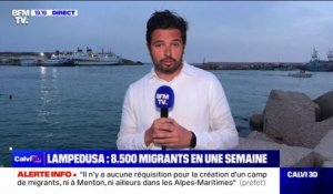 Lampedusa: les arrivées de migrants se poursuivent sur l'île italienne