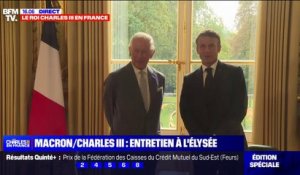 Emmanuel Macron et Charles III vont s'entretenir en tête-à-tête à l'Élysée