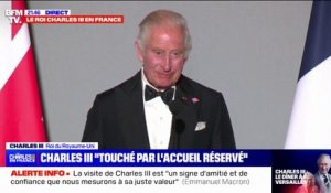 Dîner d'État à Versailles: "La vie en rose est une de mes chansons préférées", déclare Charles III