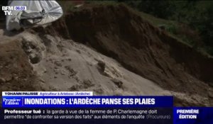 Deux jours après les pluies diluviennes, le nettoyage se poursuit en Ardèche où des orages sont attendus ce jeudi