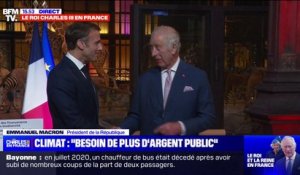 Charles III à Paris: "Je vous félicite pour votre engagement" en faveur de la biodiversité, déclare Emmanuel Macron lors d'une visite du Museum d'Histoire naturelle