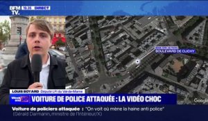 Voiture de police attaquée à Paris: "Nous ne souhaitons aucune violence et nous dénonçons la situation de tension de part et d'autre" indique Louis Boyard, député LFI du Val-de-Marne