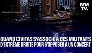 LIGNE ROUGE - Quand Civitas et des militants de l'extrême droite violente empêchent la tenue d'un concert d'orgue dans une église à Carnac