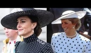 Merveilleux' Comment Kate a stupéfait d'envoyer des comparaisons avec la princesse Diana en overdriv