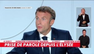 Emmanuel Macron : «On ne peut pas accueillir toute la misère du monde»