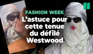 À la Fashion Week de Paris, la maquilleuse du défilé Vivienne Westwood a une technique bien à elle