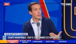 "Le supporter de rugby boit cinq fois plus de bière et..."  : Jean-Baptiste Djebbari balance sur les chants homophobes dans le foot