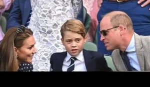 Prince George "a refusé" de suivre les conseils de William à Wimbledon "Habituez-vous!"
