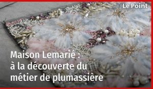 Maison Lemarié : à la découverte du métier de plumassière