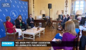 Évènements - Yaël Braun-Pivet : conférence de presse de l'AJP - Septembre 2023