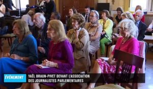 Conférence de presse de l’AJP : Mme Yaël Braun-Pivet, Présidente de l’Assemblée nationale, députée (Renaissance) des Yvelines - Mercredi 27 septembre 2023