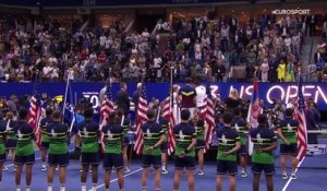 La scène plaisir du tournoi : Djokovic et Medvedev entre chambrage et louanges