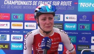 "Hier j'en rêvais" : l'émotion de Berteau, championne de France devant son public