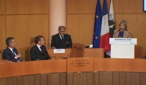 Marie-Antoinette Maupertuis, présidente de l'Assemblée de Corse à Emmanuel Macron: "Vous avez le pouvoir de solder des années de conflit"