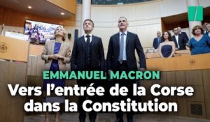 Emmanuel Macron veut faire entrer la Corse dans la Constitution pour « reconnaître ses spécificités »