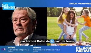 Accusée d'être à l'origine d'un complot visant à l'évincer de la vie de leur père, Hiromi Rollin réplique violemment envers les enfants d'Alain Delon !