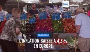 Zone euro : l'inflation chute à 4,3% sur un an en septembre