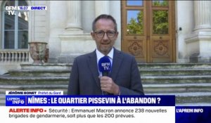 Trafic de drogues à Nîmes: "Il y a une nécessité de s'engager dans la rénovation de ces quartiers" affirme Jérôme Bonet, préfet du Gard