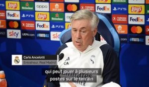 Ancelotti : "Camavinga est une option à gauche"