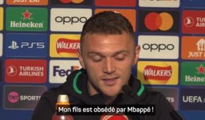 Newcastle - Trippier : "Mon fils est obsédé par Mbappé !"