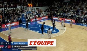 L'Asvel coule à Saint-Quentin - Basket - Betclic Élite