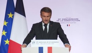 Emmanuel Macron: "L'extension du champ référendaire est aujourd'hui posée"