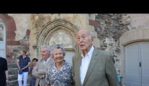 VIDEO. Dans nos archives : quand Giscard inaugurait une exposition consacrée à son épouse à Estaing