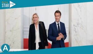 “On serait dans une drôle de béchamel si…” Emmanuel Macron cash sur Marine Le Pen