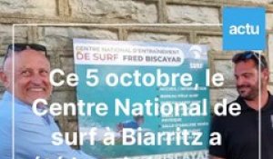 Surf. Le Centre National d’entraînement à Biarritz baptisé du nom de Frédéric Biscayar