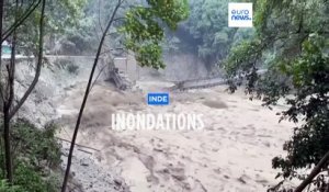 Inde: au moins 14 morts et 102 disparus après le débordement d'un lac himalayen