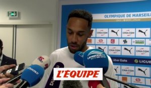 Aubameyang: «Un match maîtrisé de A à Z» - Foot - L1 - OM