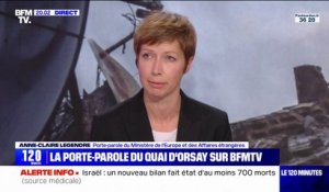Française morte en Israël: "Nous sommes en contact avec sa famille, pour lui apporter le soutien nécessaire", affirme Anne-Claire Legendre, porte-parole du Quai d'Orsay
