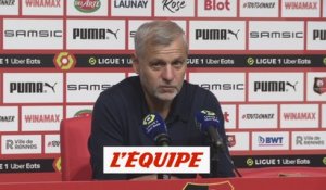Genesio : «On a manqué de justesse» - Foot - L1 - Rennes