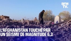 Plus de 2000 morts en Afghanistan, touché par un séisme de magnitude 6,3
