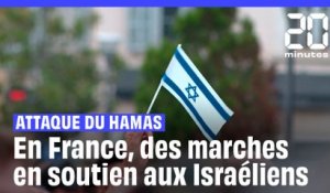 Attaque du Hamas en Israël : En France, des marches en soutien aux Israéliens