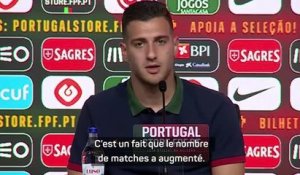 Portugal - Diogo Dalot pense que les joueurs ont leur mot à dire sur un "calendrier très dense"