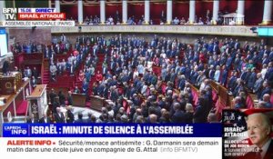 Israël : les députés observent une minute de silence à l’Assemblée nationale