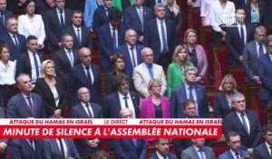 Attaques contre Israël : une minute de silence observée à l’Assemblée nationale